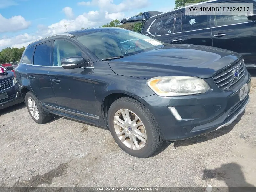 2015 Volvo Xc60 T5 Premier VIN: YV440MDB1F2624212 Lot: 40267437