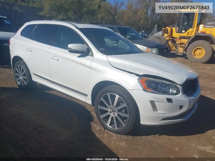 YV4902RM0F2673843 2015 Volvo Xc60 T6 Platinum