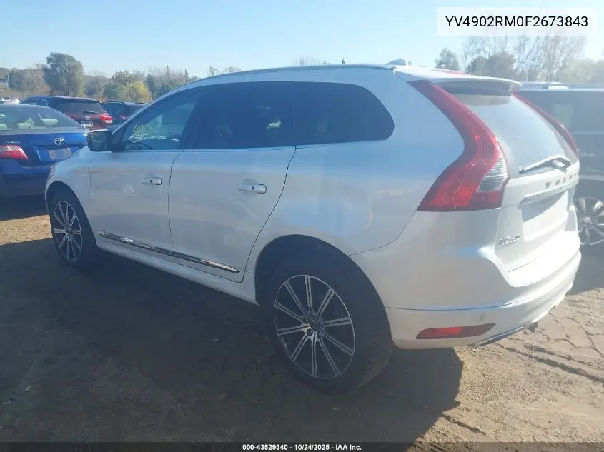 YV4902RM0F2673843 2015 Volvo Xc60 T6 Platinum