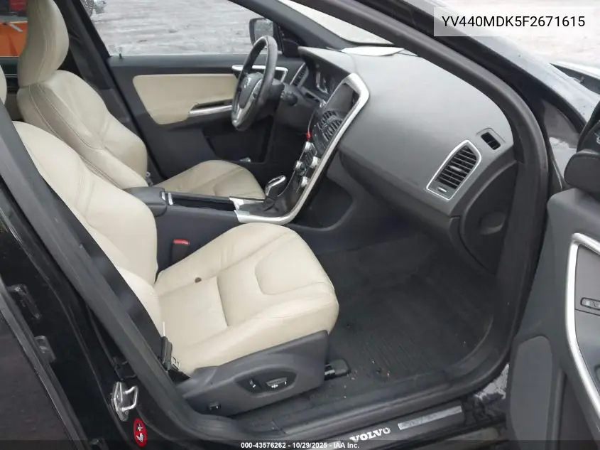 YV440MDK5F2671615 2015 Volvo Xc60 T5 Premier