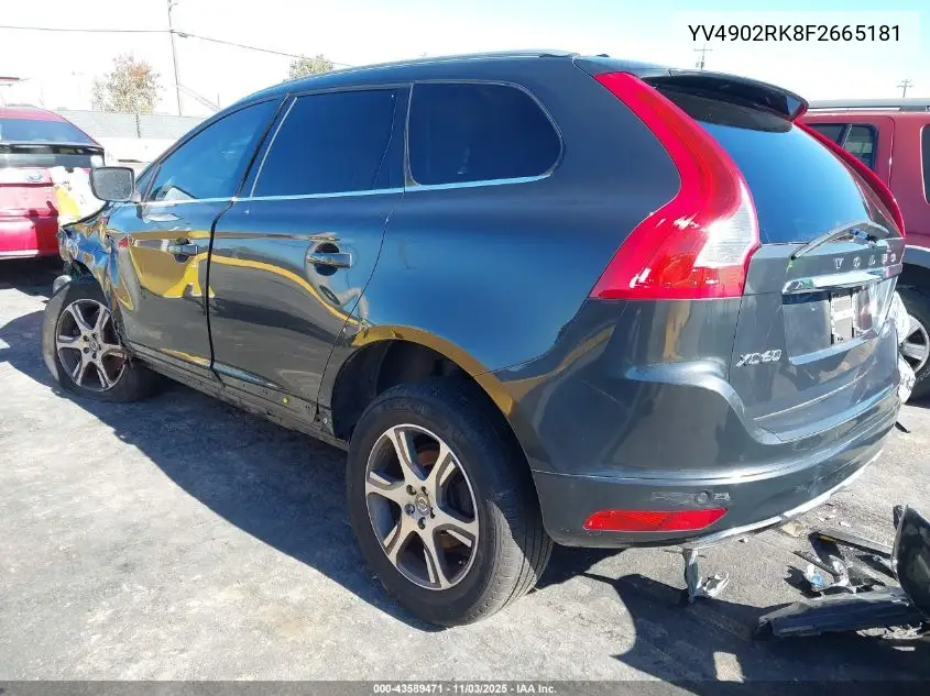 YV4902RK8F2665181 2015 Volvo Xc60 T6
