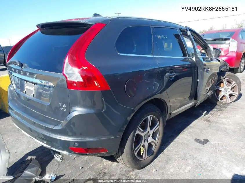 YV4902RK8F2665181 2015 Volvo Xc60 T6