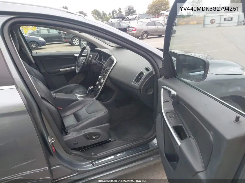 YV440MDK3G2794251 2016 Volvo Xc60 T5 Drive-E Premier