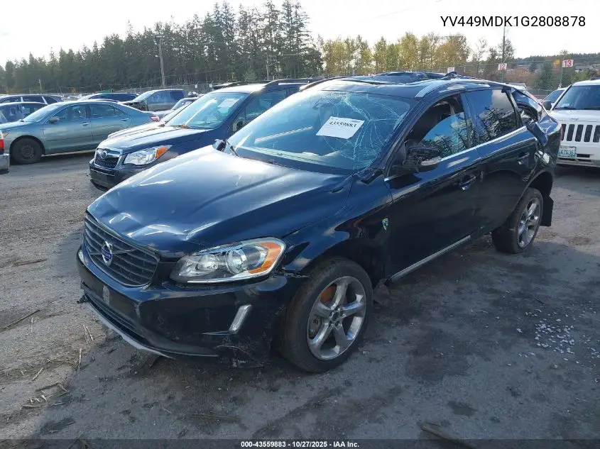 YV449MDK1G2808878 2016 Volvo Xc60 T6 Drive-E