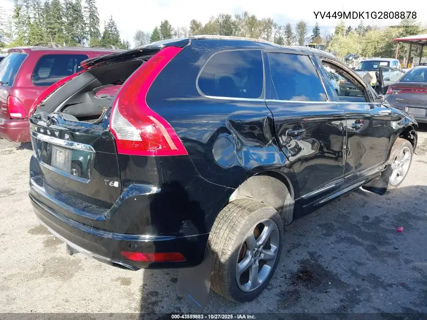 YV449MDK1G2808878 2016 Volvo Xc60 T6 Drive-E