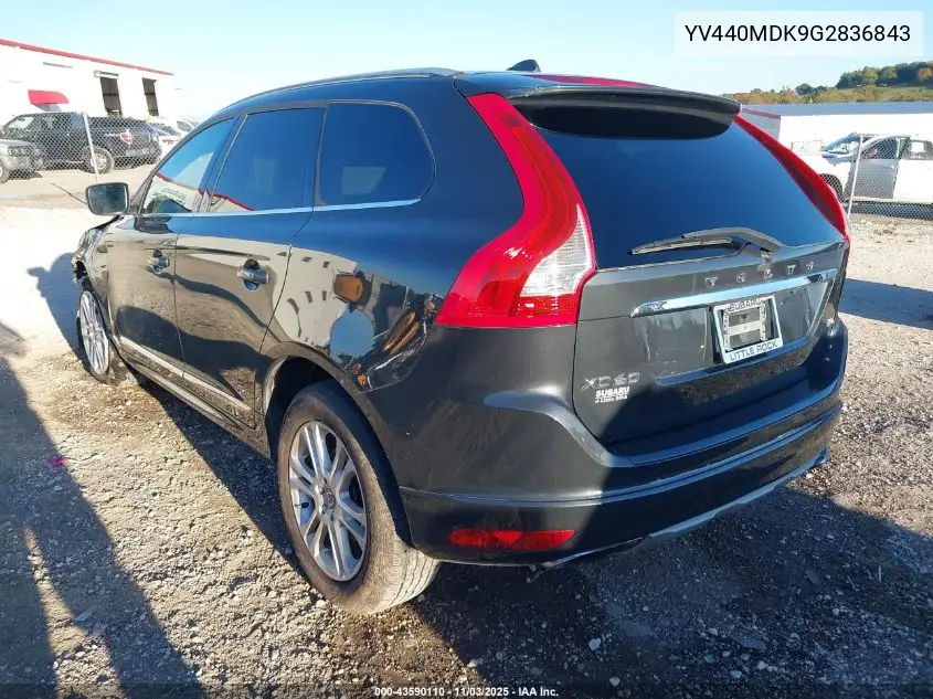 YV440MDK9G2836843 2016 Volvo Xc60 T5 Drive-E Premier