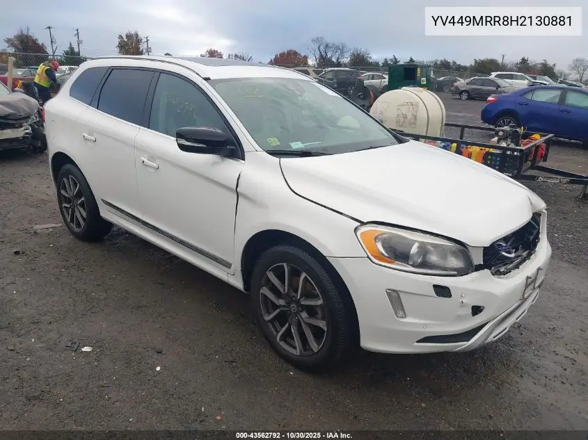 YV449MRR8H2130881 2017 Volvo Xc60 T6 Dynamic
