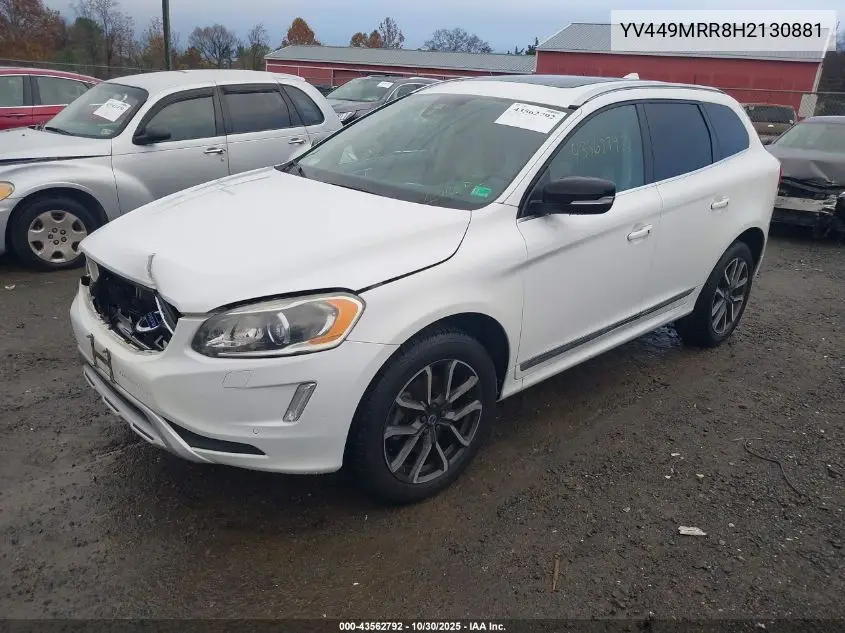 YV449MRR8H2130881 2017 Volvo Xc60 T6 Dynamic