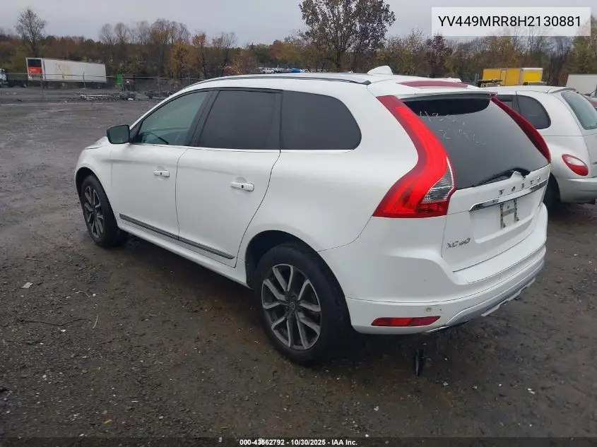 YV449MRR8H2130881 2017 Volvo Xc60 T6 Dynamic