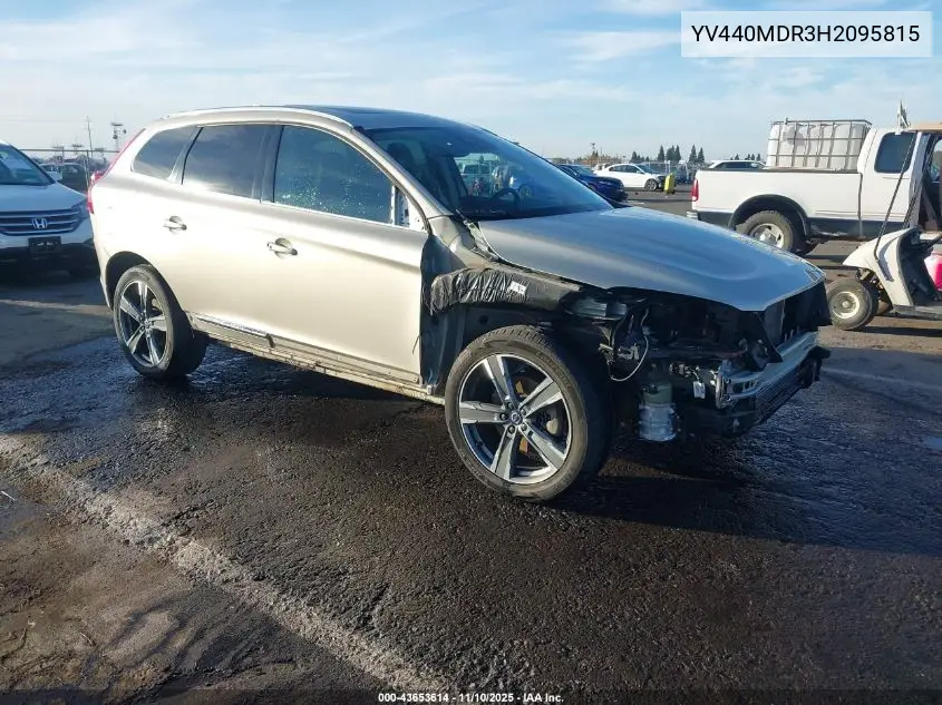 YV440MDR3H2095815 2017 Volvo Xc60 T5 Dynamic