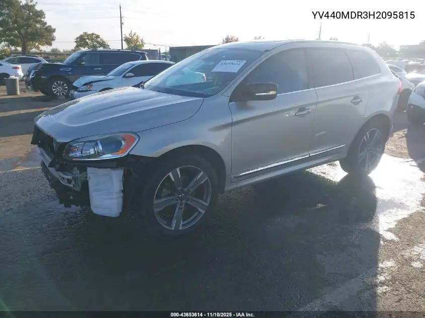 YV440MDR3H2095815 2017 Volvo Xc60 T5 Dynamic