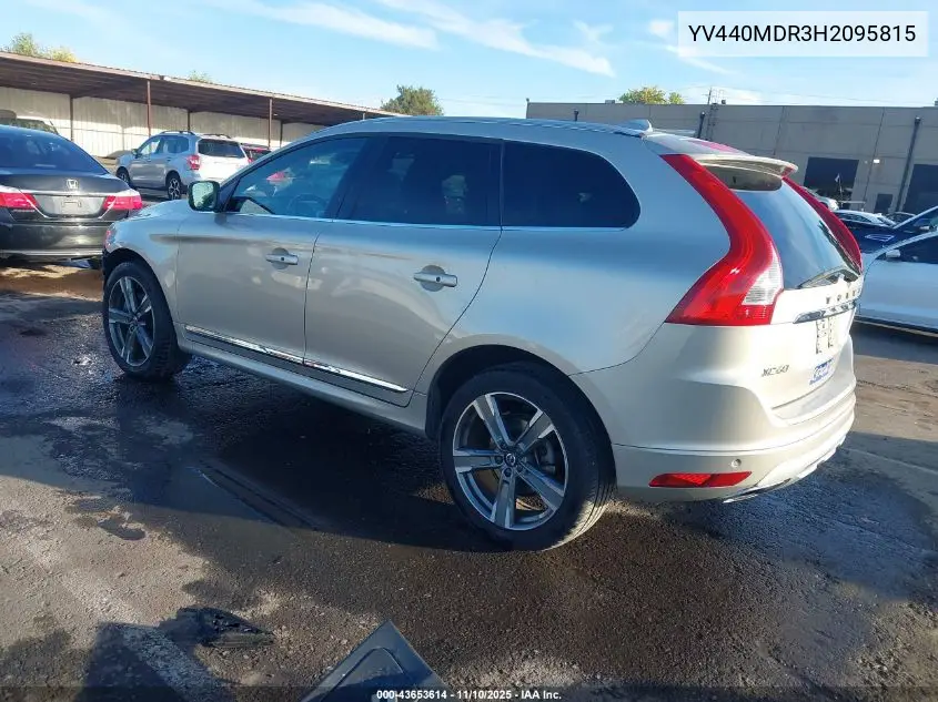YV440MDR3H2095815 2017 Volvo Xc60 T5 Dynamic