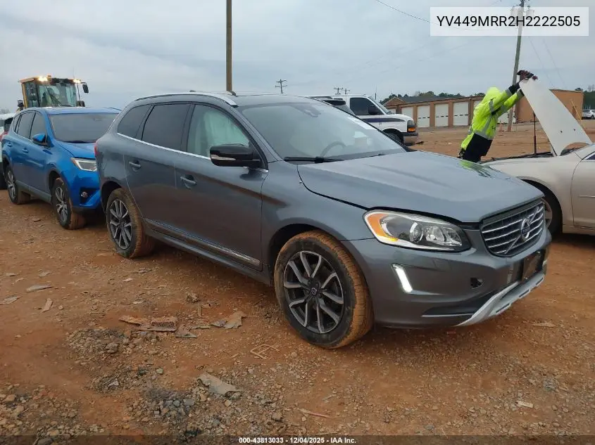 YV449MRR2H2222505 2017 Volvo Xc60 T6 Dynamic
