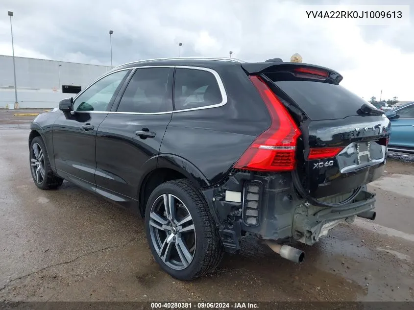 2018 Volvo Xc60 T6 Momentum VIN: YV4A22RK0J1009613 Lot: 40280381