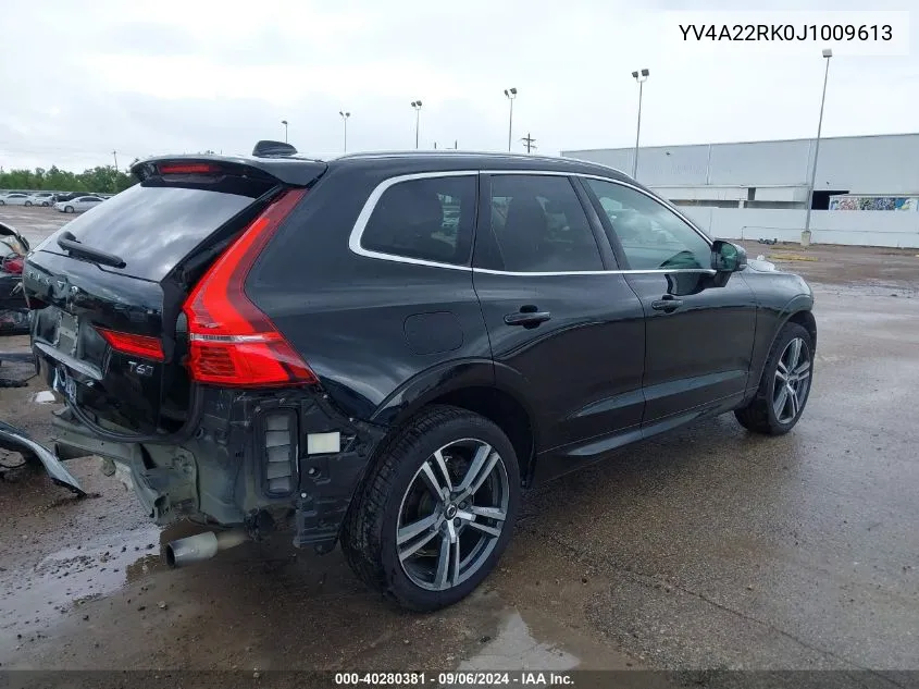 2018 Volvo Xc60 T6 Momentum VIN: YV4A22RK0J1009613 Lot: 40280381