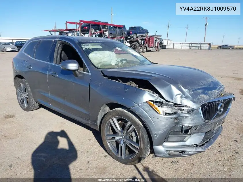 YV4A22RK8J1009570 2018 Volvo Xc60 T6 Momentum