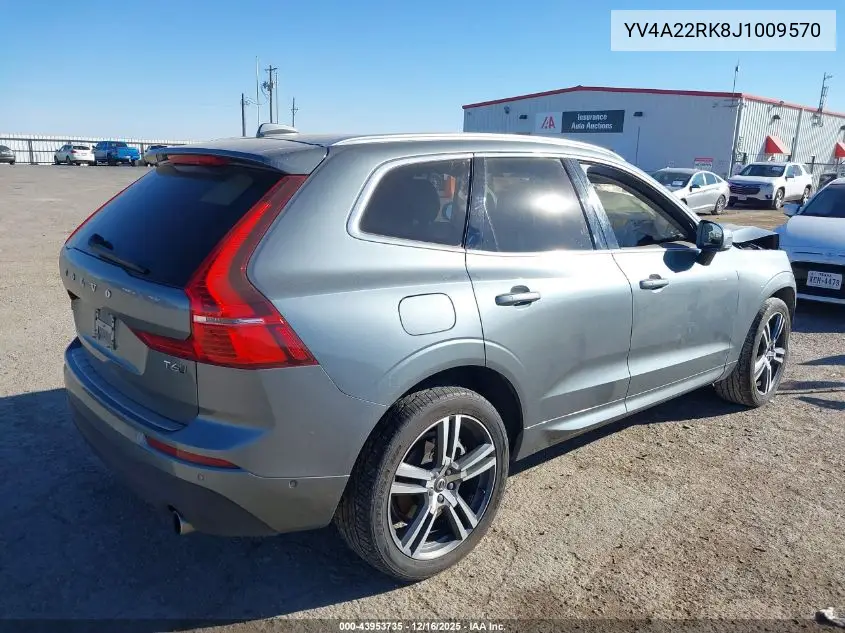 YV4A22RK8J1009570 2018 Volvo Xc60 T6 Momentum