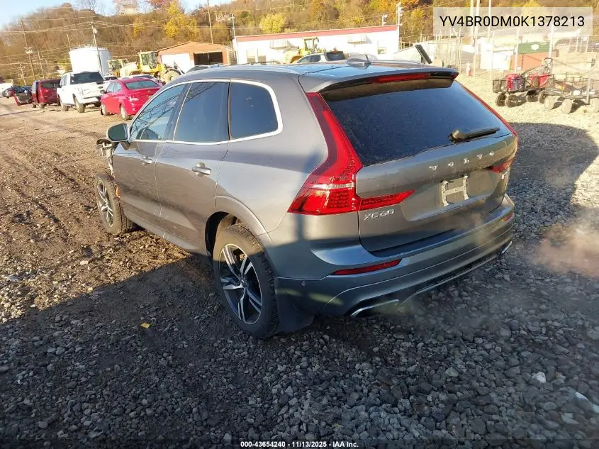 YV4BR0DM0K1378213 2019 Volvo Xc60 Hybrid T8 R-Design