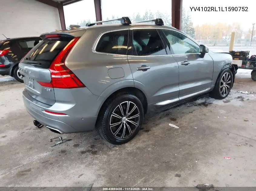 YV4102RL1L1590752 2020 Volvo Xc60 T5 Inscription