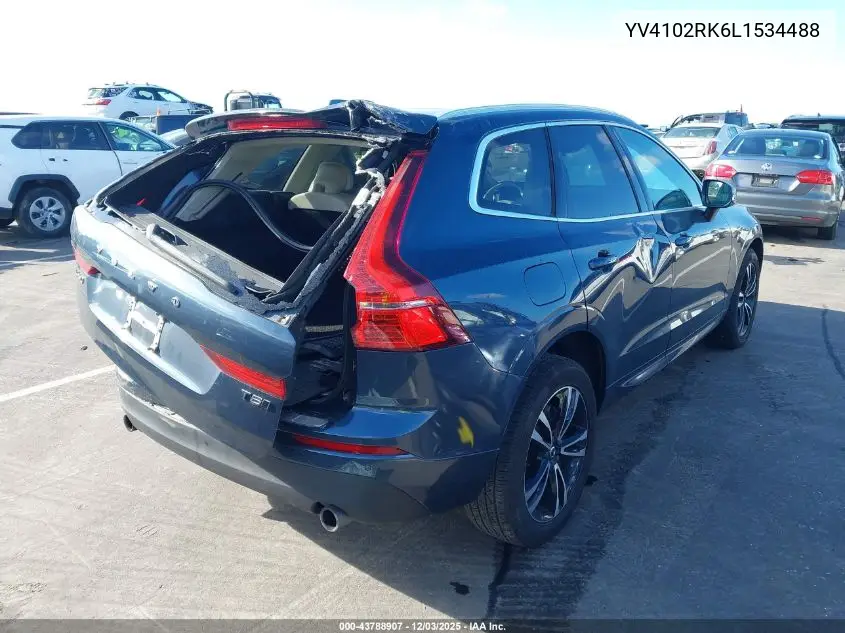 YV4102RK6L1534488 2020 Volvo Xc60 T5 Momentum