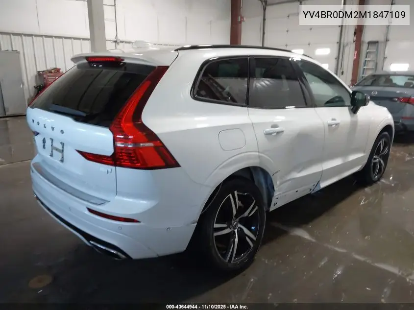 YV4BR0DM2M1847109 2021 Volvo Xc60 Recharge Plug-In Hybrid T8 R-Design