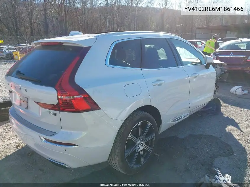 YV4102RL6M1861466 2021 Volvo Xc60 T5 Inscription