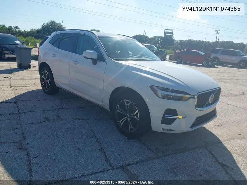 YV4L12DK1N1074365 2022 Volvo Xc60 B5 Momentum