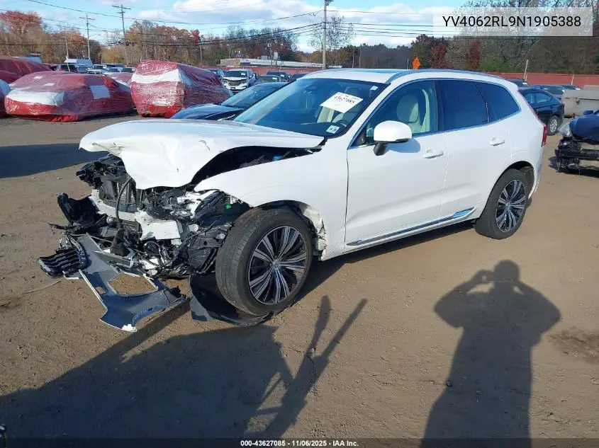 YV4062RL9N1905388 2022 Volvo Xc60 B6 Inscription