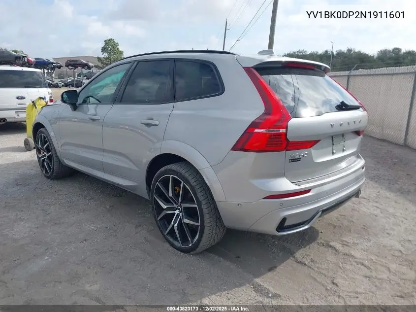 YV1BK0DP2N1911601 2022 Volvo Xc60 Recharge Plug-In Hybrid T8 Polestar Engineered