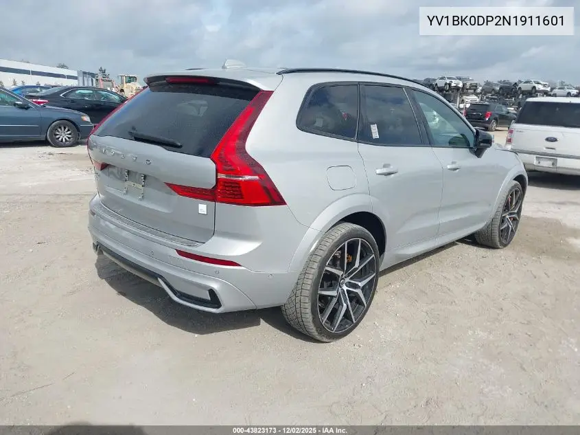 YV1BK0DP2N1911601 2022 Volvo Xc60 Recharge Plug-In Hybrid T8 Polestar Engineered