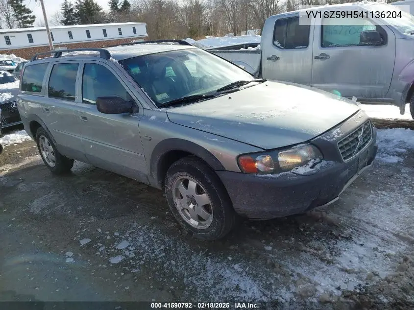 2004 Volvo Xc70 2.5T VIN: YV1SZ59H541136204 Lot: 41590792