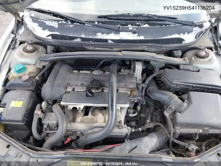 2004 Volvo Xc70 2.5T VIN: YV1SZ59H541136204 Lot: 41590792