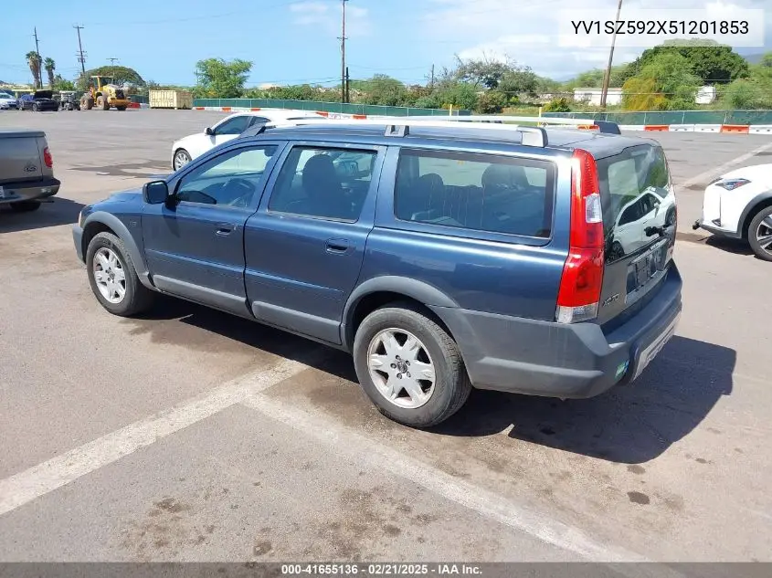 2005 Volvo Xc70 2.5T Awd VIN: YV1SZ592X51201853 Lot: 41655136