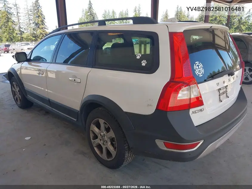 2008 Volvo Xc70 3.2 VIN: YV4BZ982581016481 Lot: 45223388