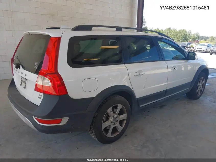 2008 Volvo Xc70 3.2 VIN: YV4BZ982581016481 Lot: 45223388