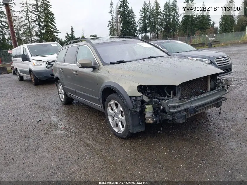 YV4902BZ1B1113190 2011 Volvo Xc70 T6