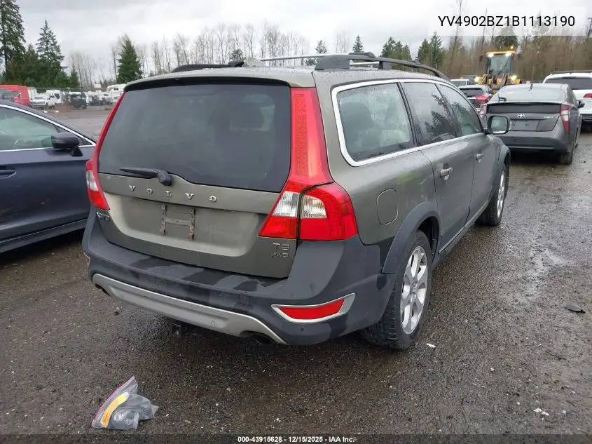 YV4902BZ1B1113190 2011 Volvo Xc70 T6
