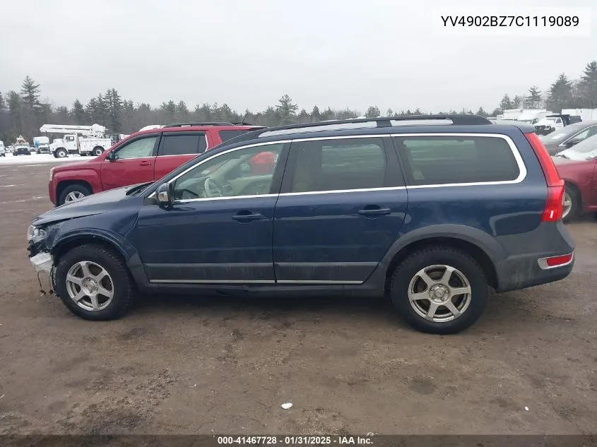 2012 Volvo Xc70 T6 Premier Plus VIN: YV4902BZ7C1119089 Lot: 41467728