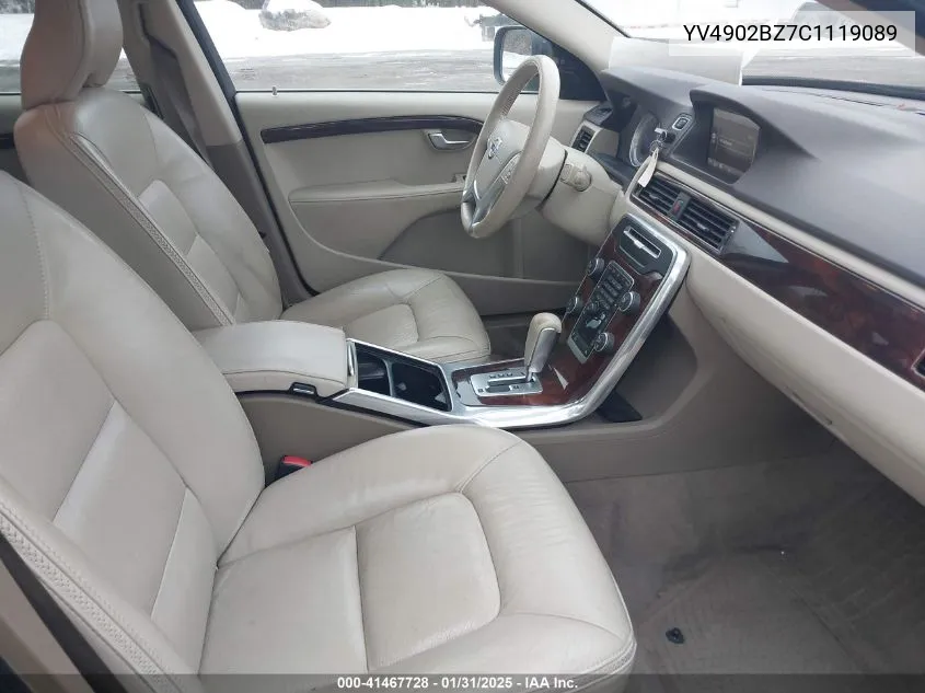 2012 Volvo Xc70 T6 Premier Plus VIN: YV4902BZ7C1119089 Lot: 41467728