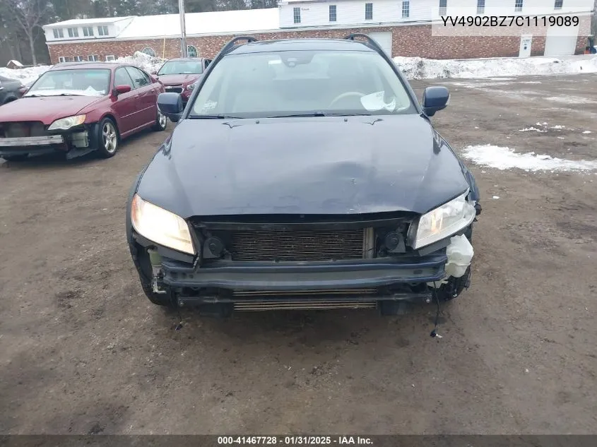 2012 Volvo Xc70 T6 Premier Plus VIN: YV4902BZ7C1119089 Lot: 41467728