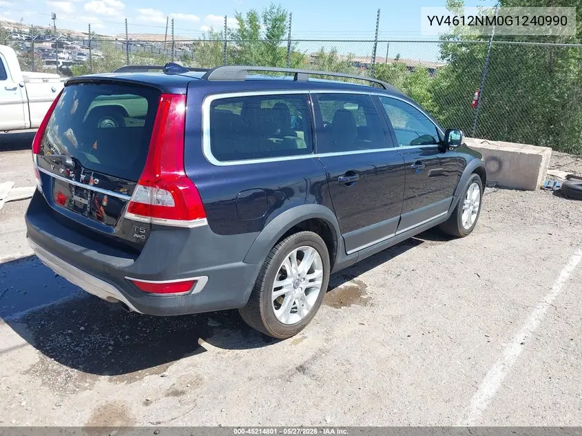 2016 Volvo Xc70 T5 Platinum VIN: YV4612NM0G1240990 Lot: 45214801