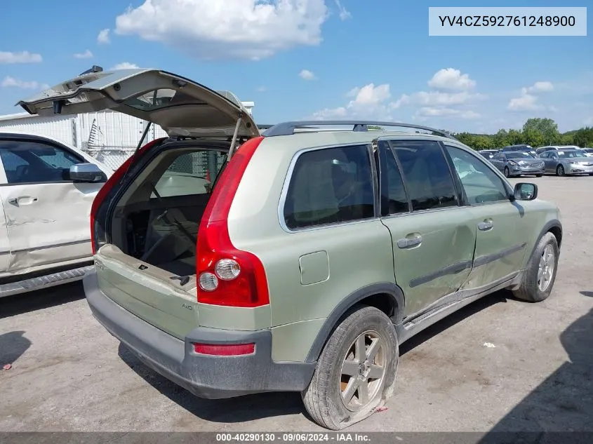 2006 Volvo Xc90 2.5T VIN: YV4CZ592761248900 Lot: 40290130