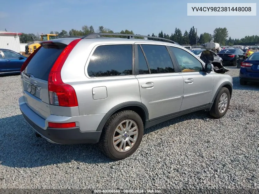 YV4CY982381448008 2008 Volvo Xc90 3.2