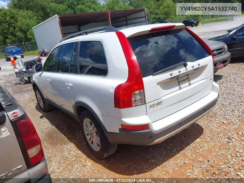 YV4982CY5A1532740 2010 Volvo Xc90 3.2