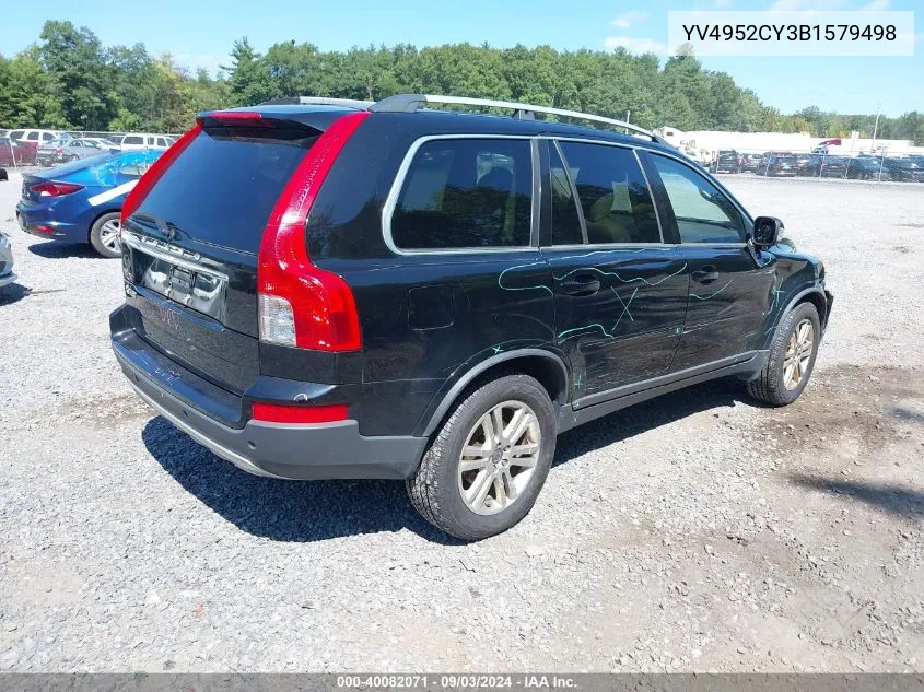 YV4952CY3B1579498 2011 Volvo Xc90 3.2