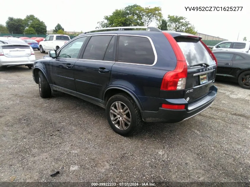 YV4952CZ7C1625277 2012 Volvo Xc90 3.2/3.2 Platinum/3.2 Premier Plus