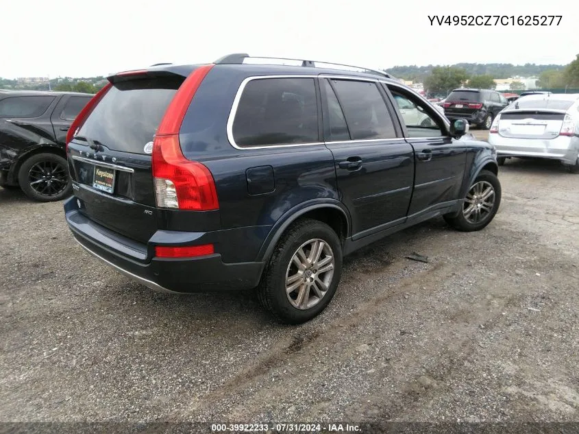 YV4952CZ7C1625277 2012 Volvo Xc90 3.2/3.2 Platinum/3.2 Premier Plus