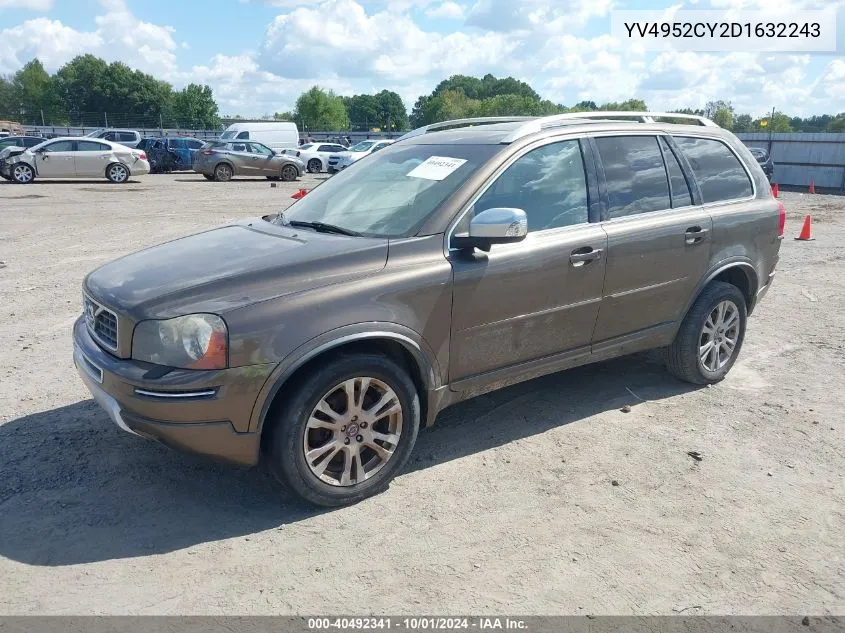 2013 Volvo Xc90 3.2/3.2 Platinum/3.2 Premier Plus VIN: YV4952CY2D1632243 Lot: 40492341