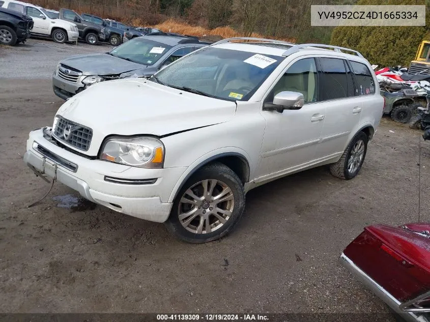 2013 Volvo Xc90 3.2 Premier Plus VIN: YV4952CZ4D1665334 Lot: 41139309