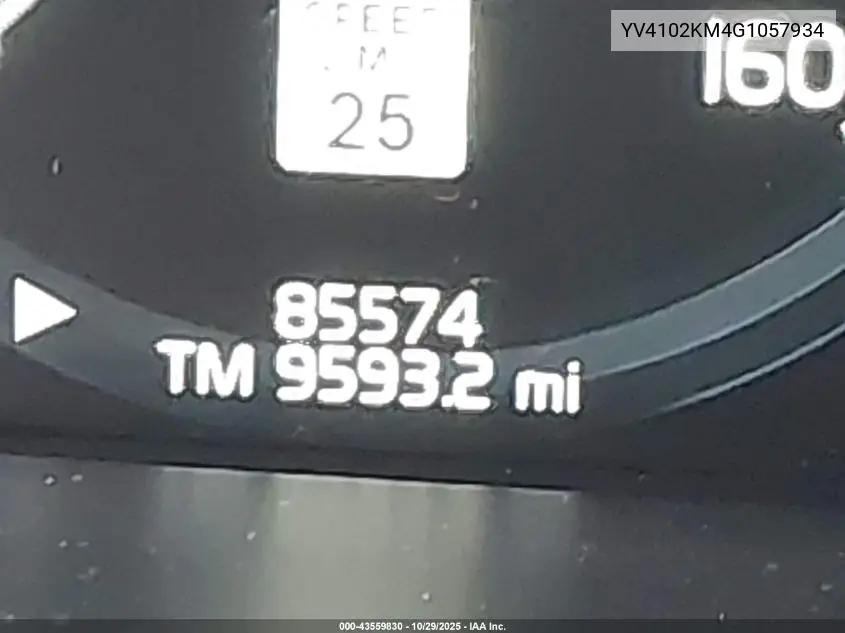 YV4102KM4G1057934 2016 Volvo Xc90 T5 R-Design